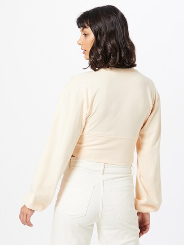 ABOUT YOU Limited Sweatshirt 'Pia' in Beige