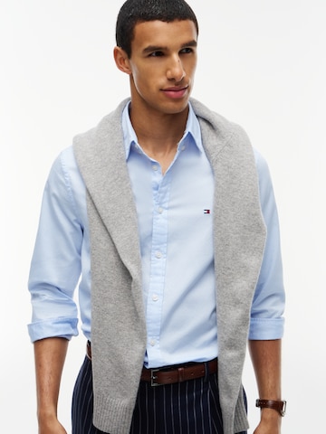 TOMMY HILFIGER Slim fit Zakelijk overhemd 'Flex' in Blauw