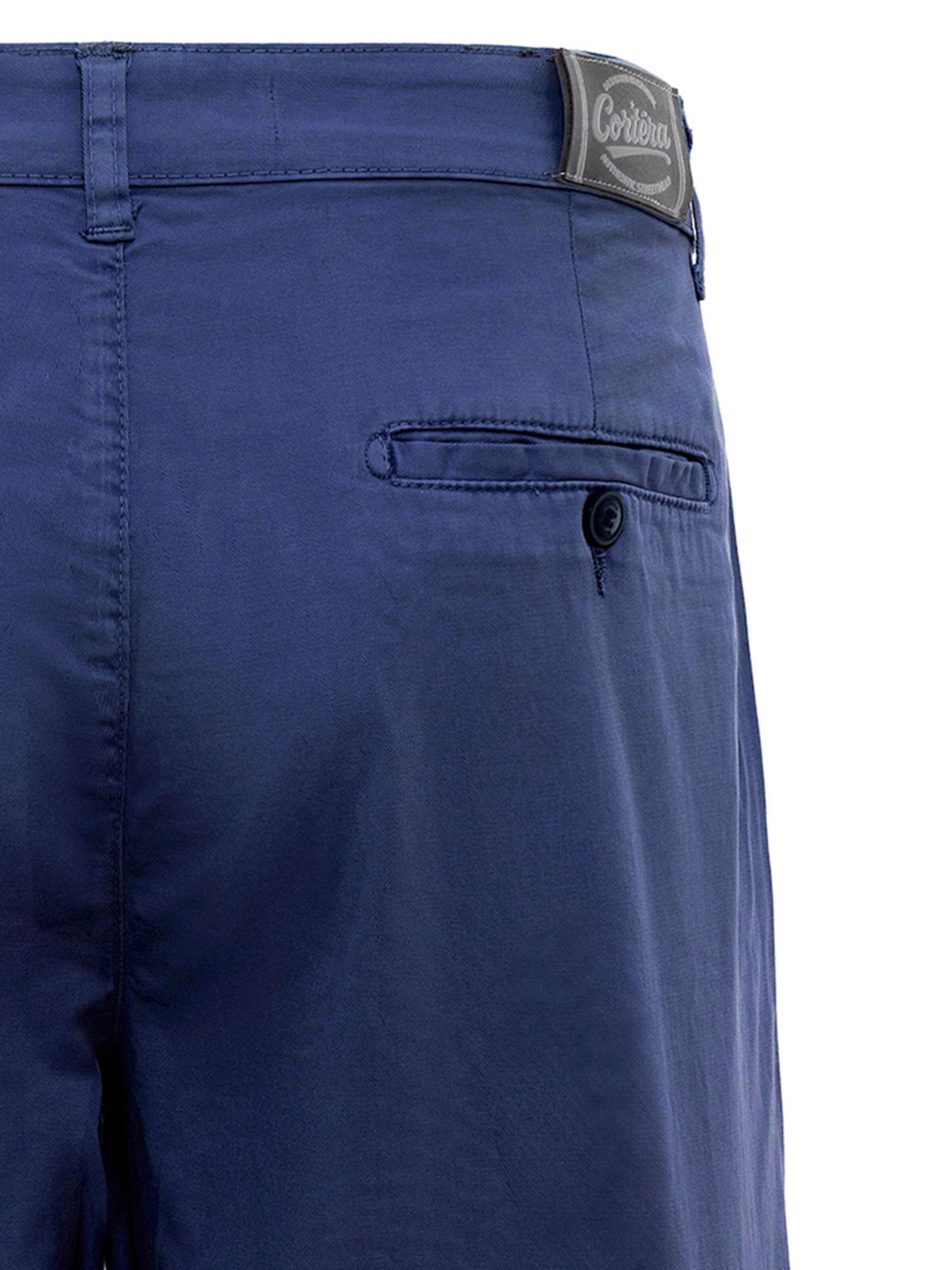 Regular Pantalon Cortera en bleu