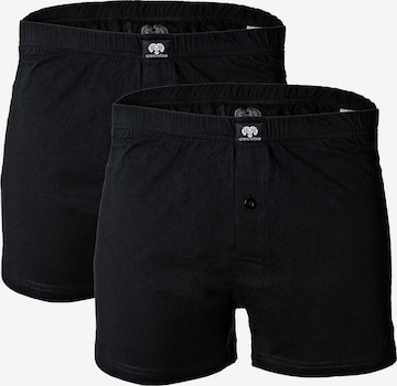 Boxers CECEBA en noir : devant