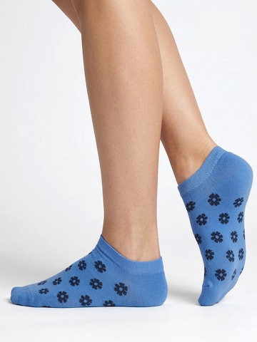 footstar Füßlinge 'Ringel'‌‌‌‌‌‌‌‌‌ in Blau