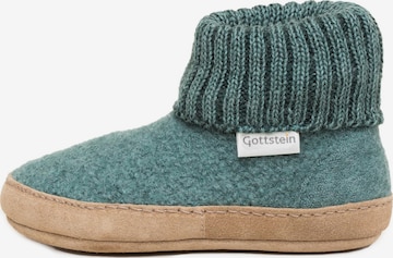 Gottstein Huisschoenen 'Alpine Boot LE' in Groen: voorkant
