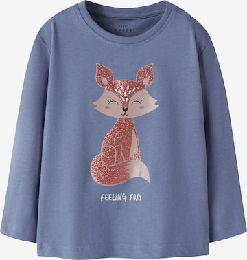 NAME IT Shirt 'NMFVEEN' in Blue: front