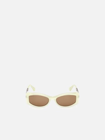 MAX&Co. Sunglasses 'Max &co MO0144 Shiny light blue 55/17/140 Women Sunglasses' in Yellow