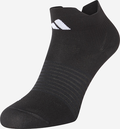 ADIDAS PERFORMANCE Chaussettes de sport en noir / blanc, Vue avec produit