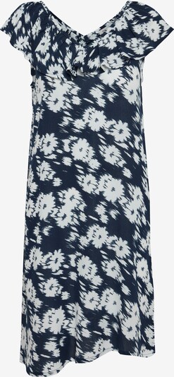 ICHI Sommerkleid 'IHMARRAKECH' in dunkelblau / weiß, Produktansicht