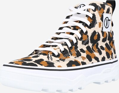 VANS Високи маратонки 'UA Sentry' в кафяво / черно / бяло, Преглед на продукта