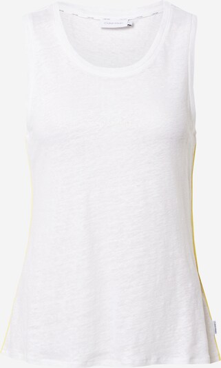 Calvin Klein Top in gelb / weißmeliert, Produktansicht