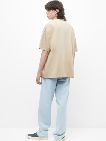 Pull&Bear Shirt in Beige