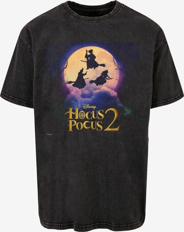 ABSOLUTE CULT Shirt ' Disney Hocus Pocus - Witches Flying' in Schwarz: predná strana