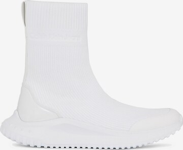 Calvin Klein Jeans High-Top Sneakers in White