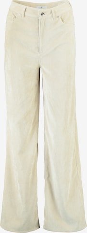 HailysFlared/zvonoliki kroj Hlače - bež boja: prednji dio