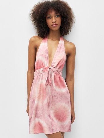 Robe d’été Pull&Bear en rose : devant