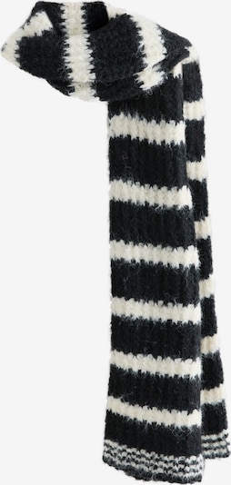 Šalikas iš Next, spalva – juoda / natūrali balta, Prekių apžvalga