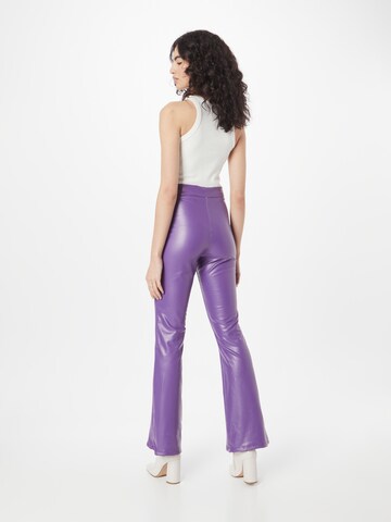 NLY by Nelly Flared Trousers in Purple