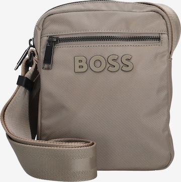 HUGO BOSS Umhängetasche 'Catch 3.0' in Beige: Vorderseite