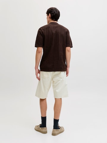 JACK & JONES Regular Broek 'JJIALEX' in Wit