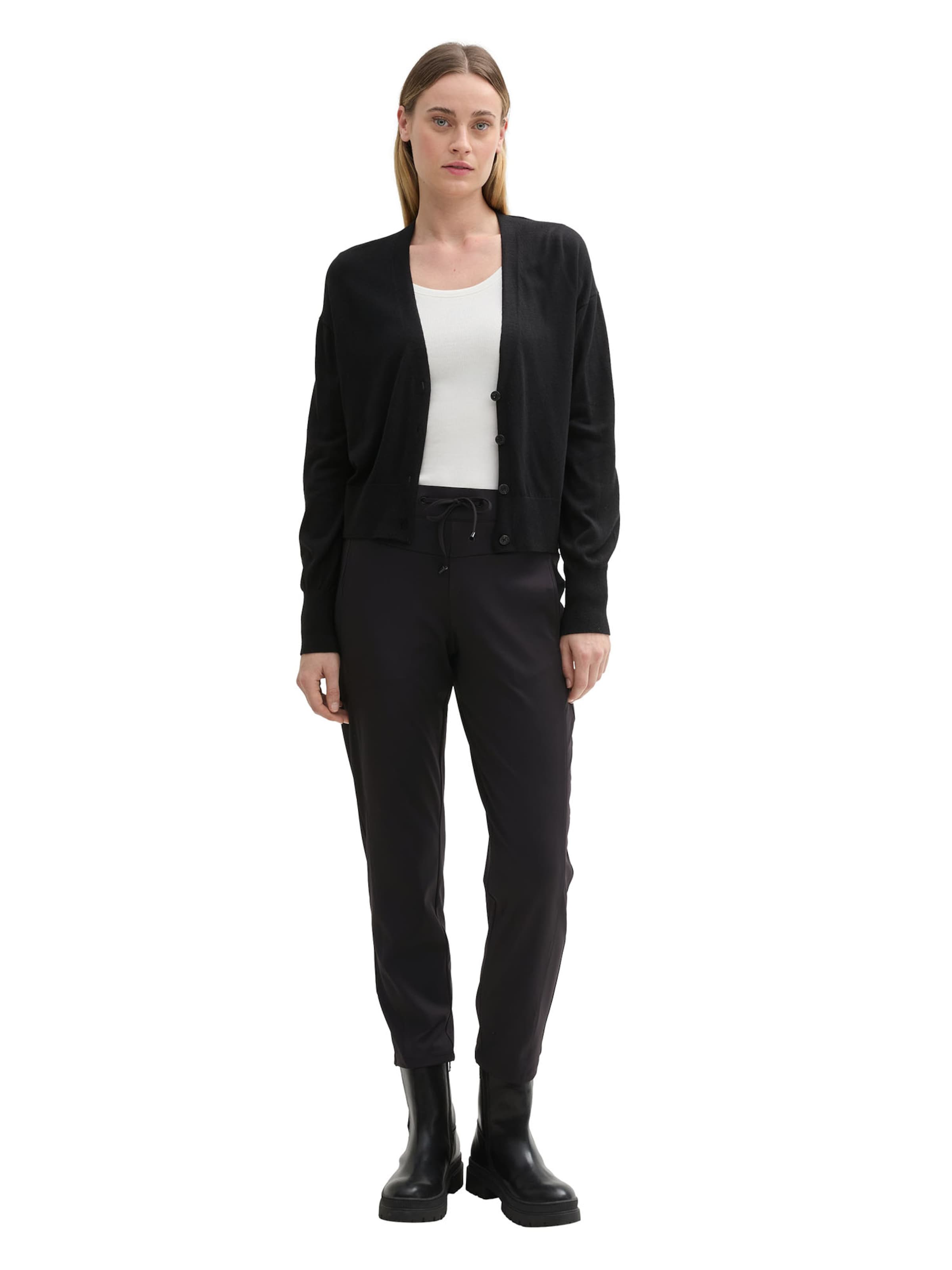 Loosefit Pantalon TOM TAILOR en noir