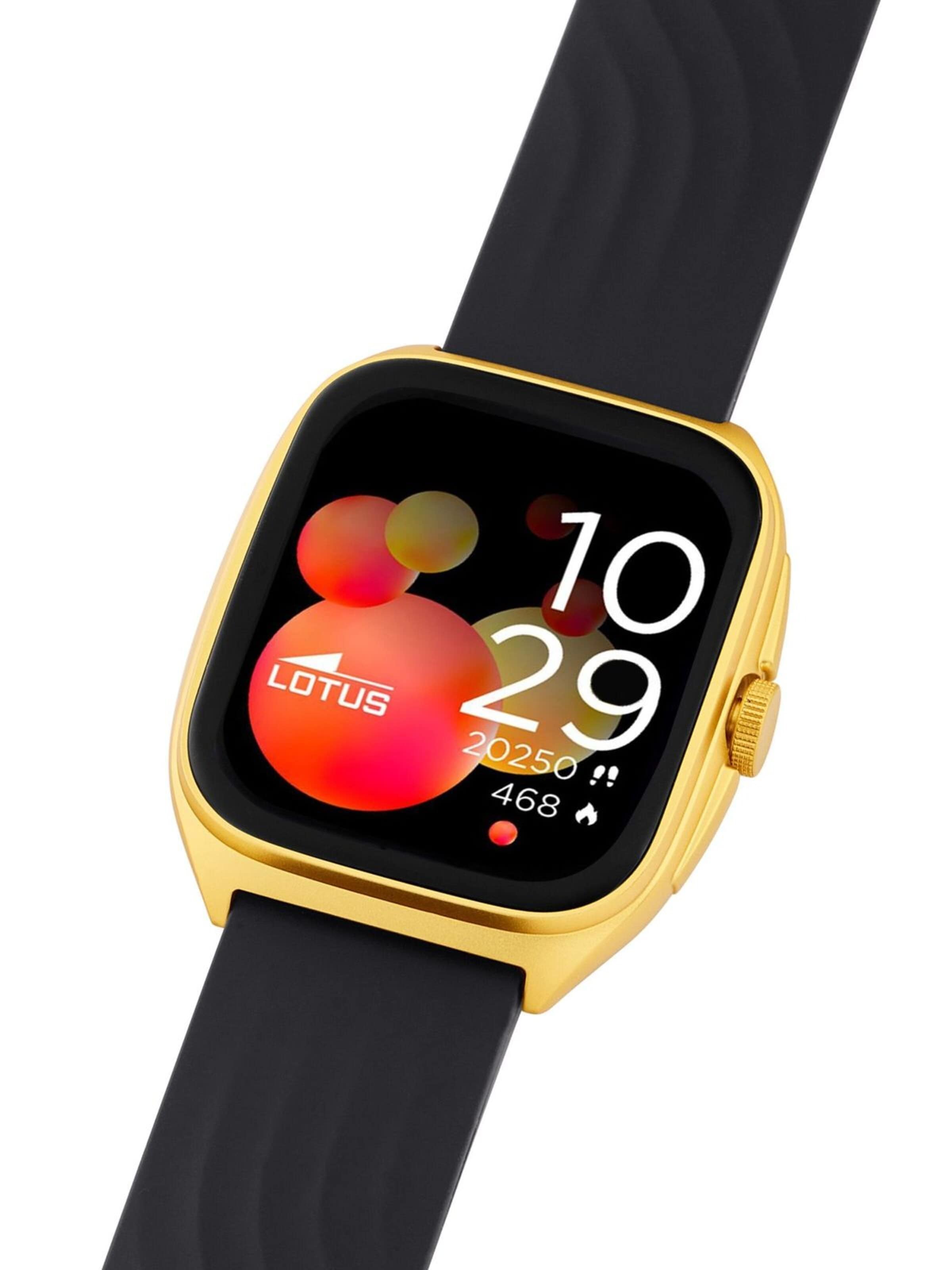 Lotus Digital Watch 'Smartwatch Smartwatch' in Black
