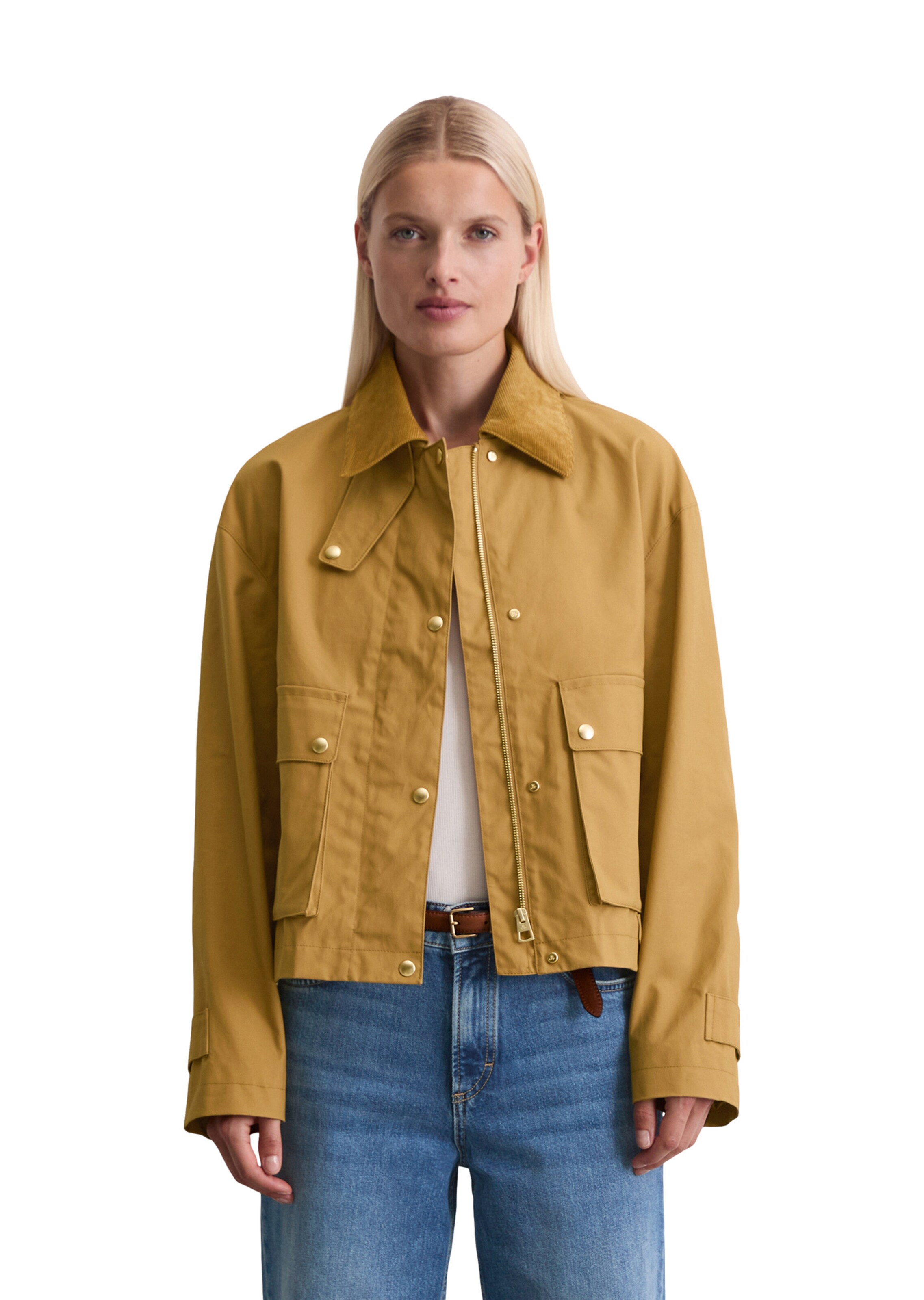 Marc O'Polo Jacke in Beige: Vorderseite