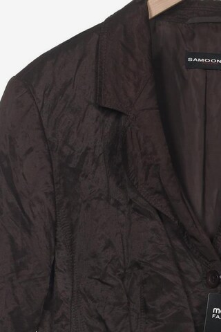 SAMOON Jacket & Coat in XXXL in Brown