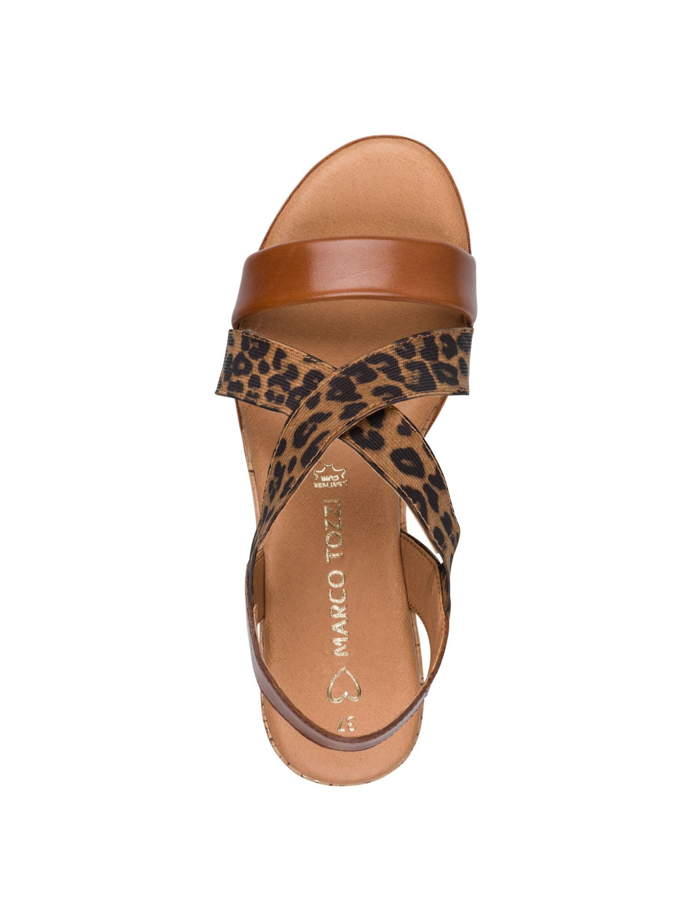 MARCO TOZZI Sandale in Braun