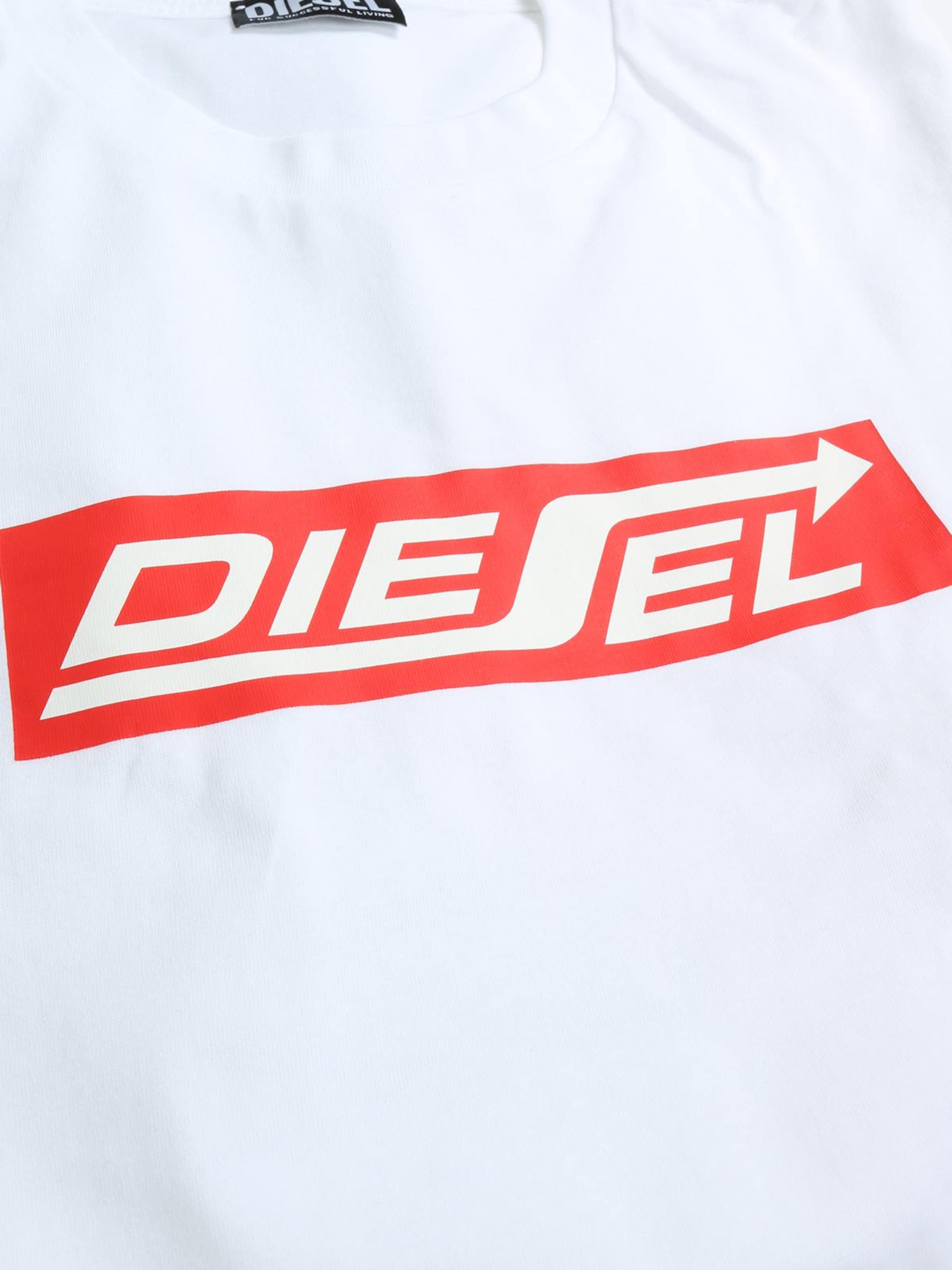 DIESEL - Camisa 'T-Just 250115' em branco