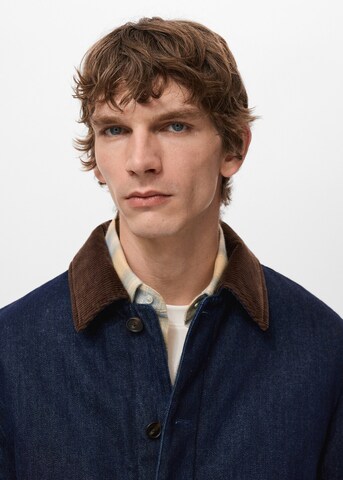 MANGO MAN Between-Season Jacket 'Wiston' in Blue
