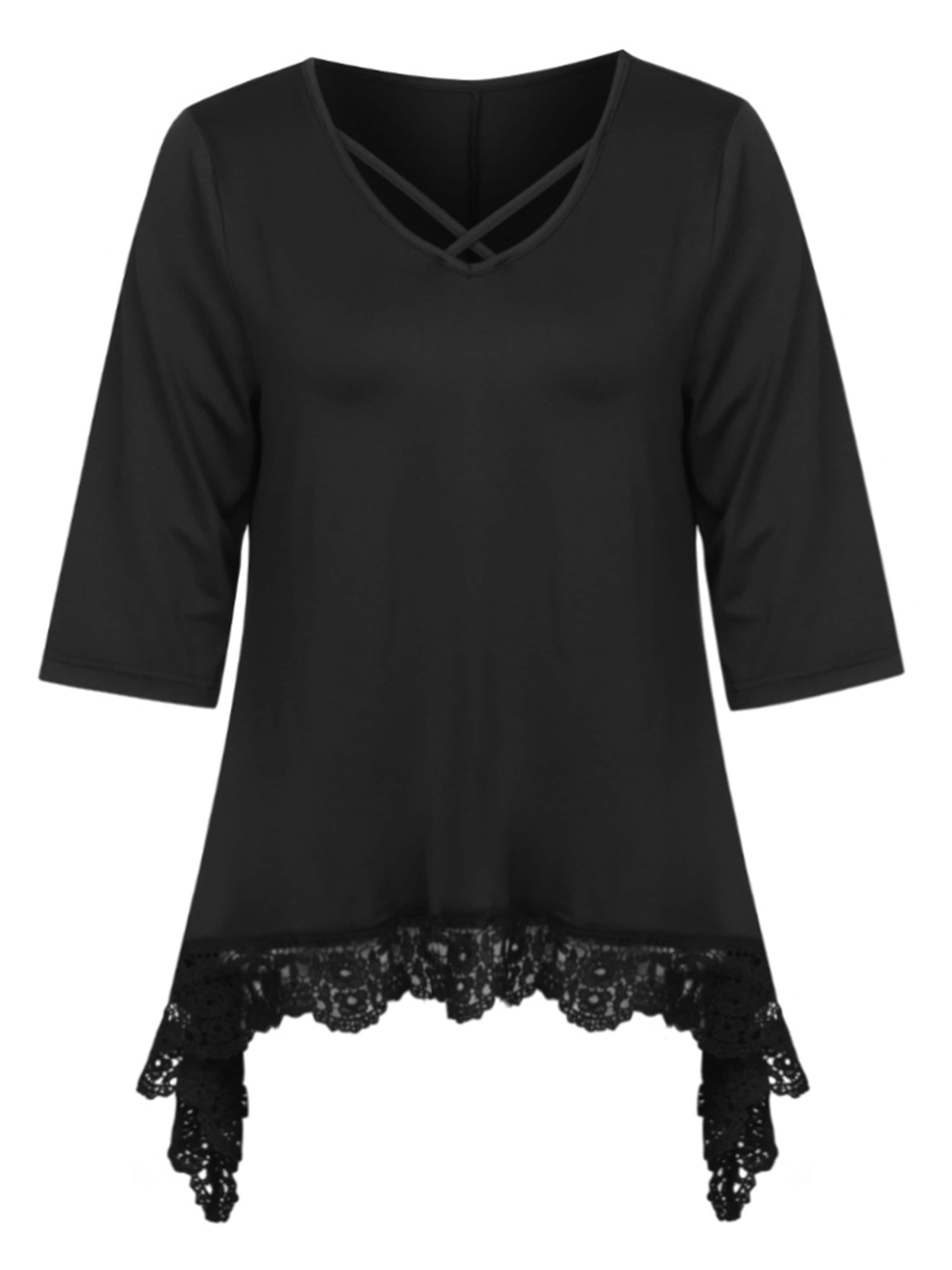 LapaPlus Top in Zwart