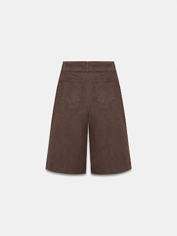 Wide leg Jeans di Dilvin in marrone