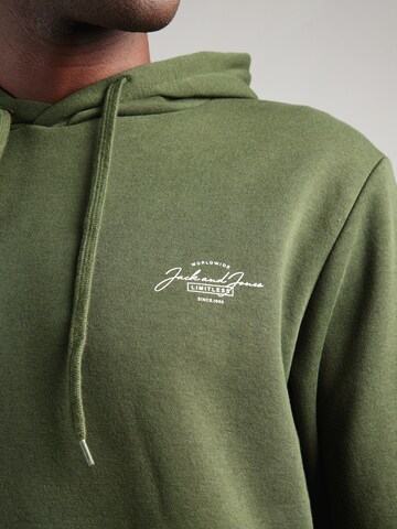 JACK & JONES Mikina 'JWHFERRIS' – zelená