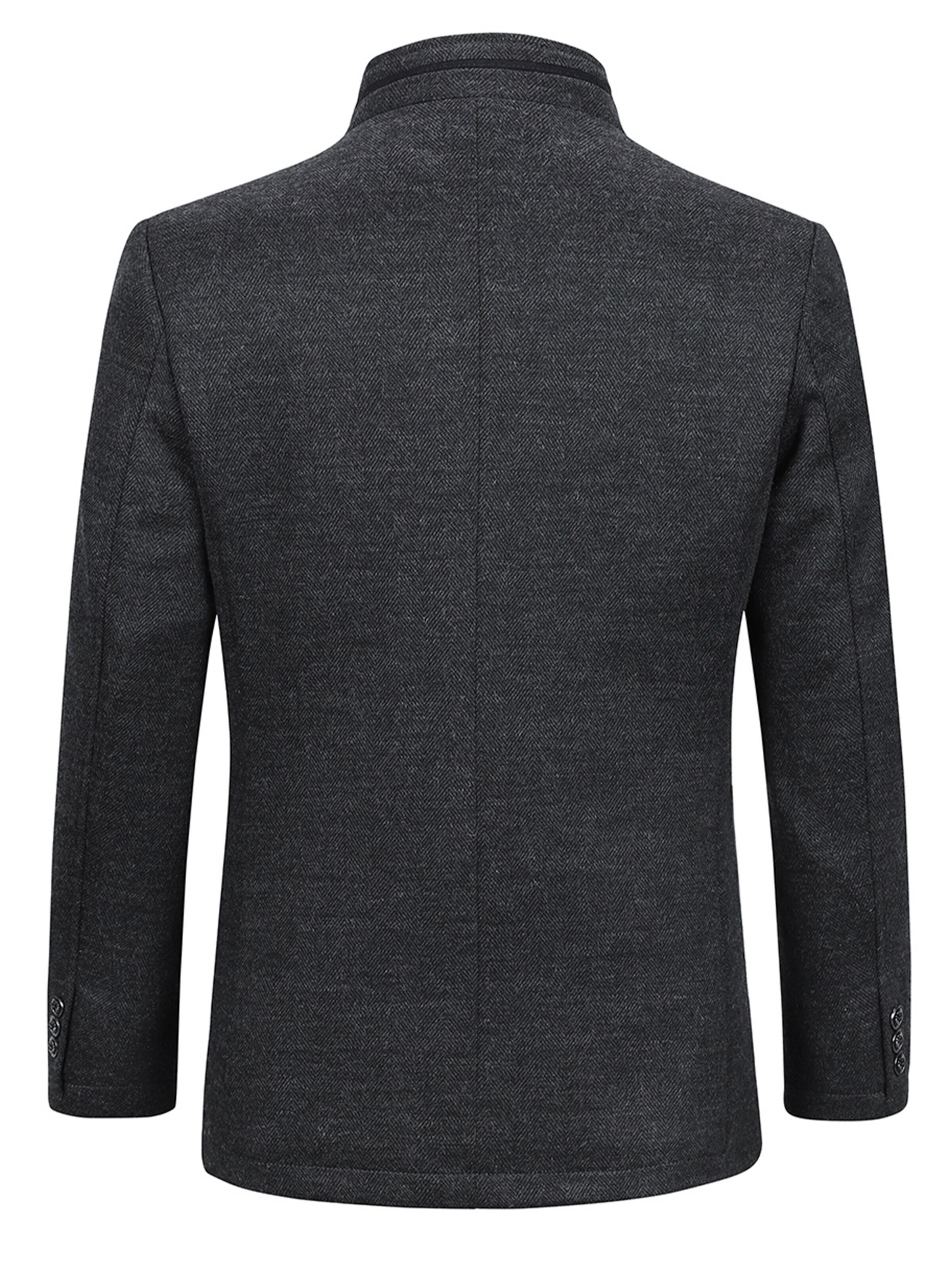 Cappotto invernale 'Eiskante' di ALLTHEMEN in grigio