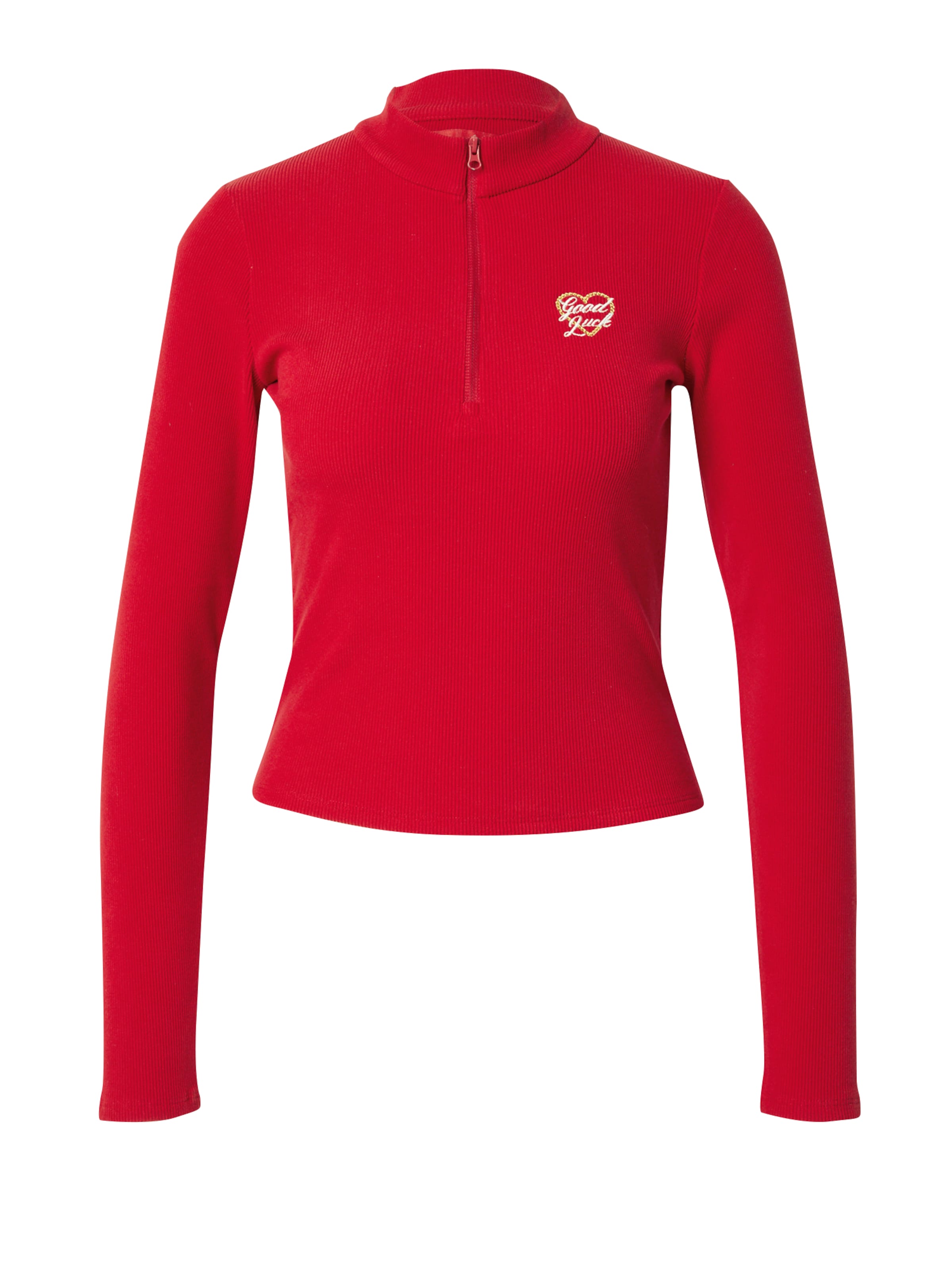 HOLLISTER Tričko – červená: přední strana