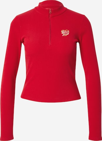 HOLLISTERMajica - crvena boja: prednji dio