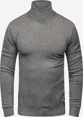 behype Sweater 'TIBERIUS' in Grey: front
