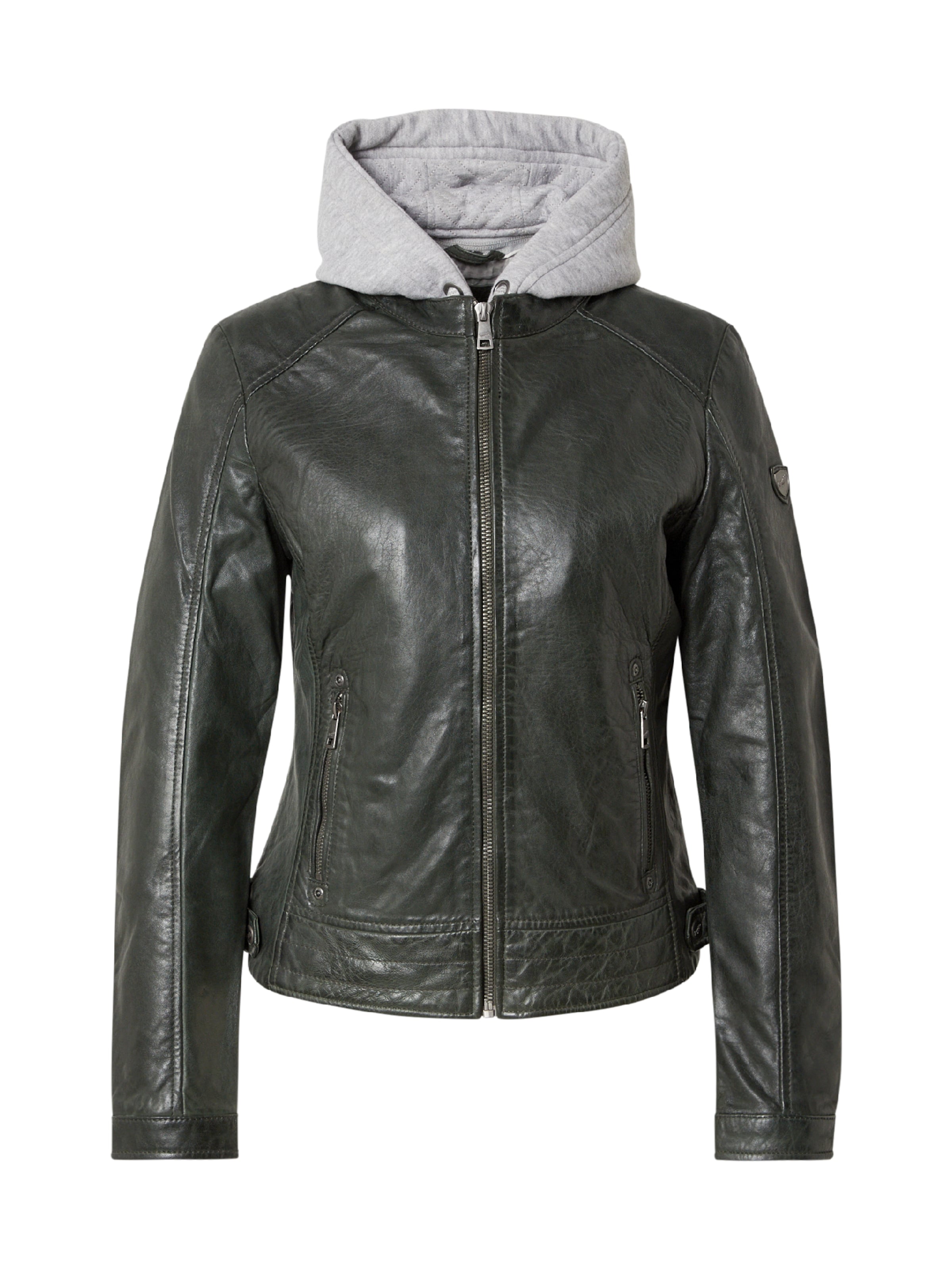 Mauritius Φθινοπωρινό και ανοιξιάτικο μπουφάν 'MWAleni' σε πράσινο: μπροστά