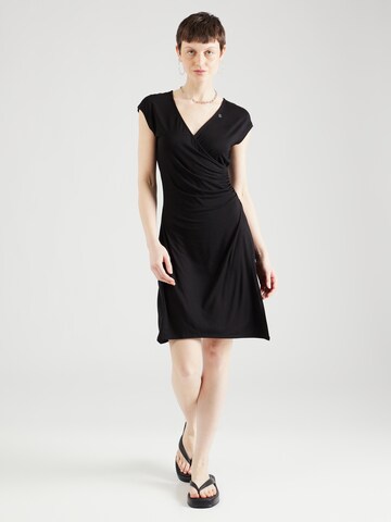 Ragwear - Vestido 'CRUPI' en negro: frente