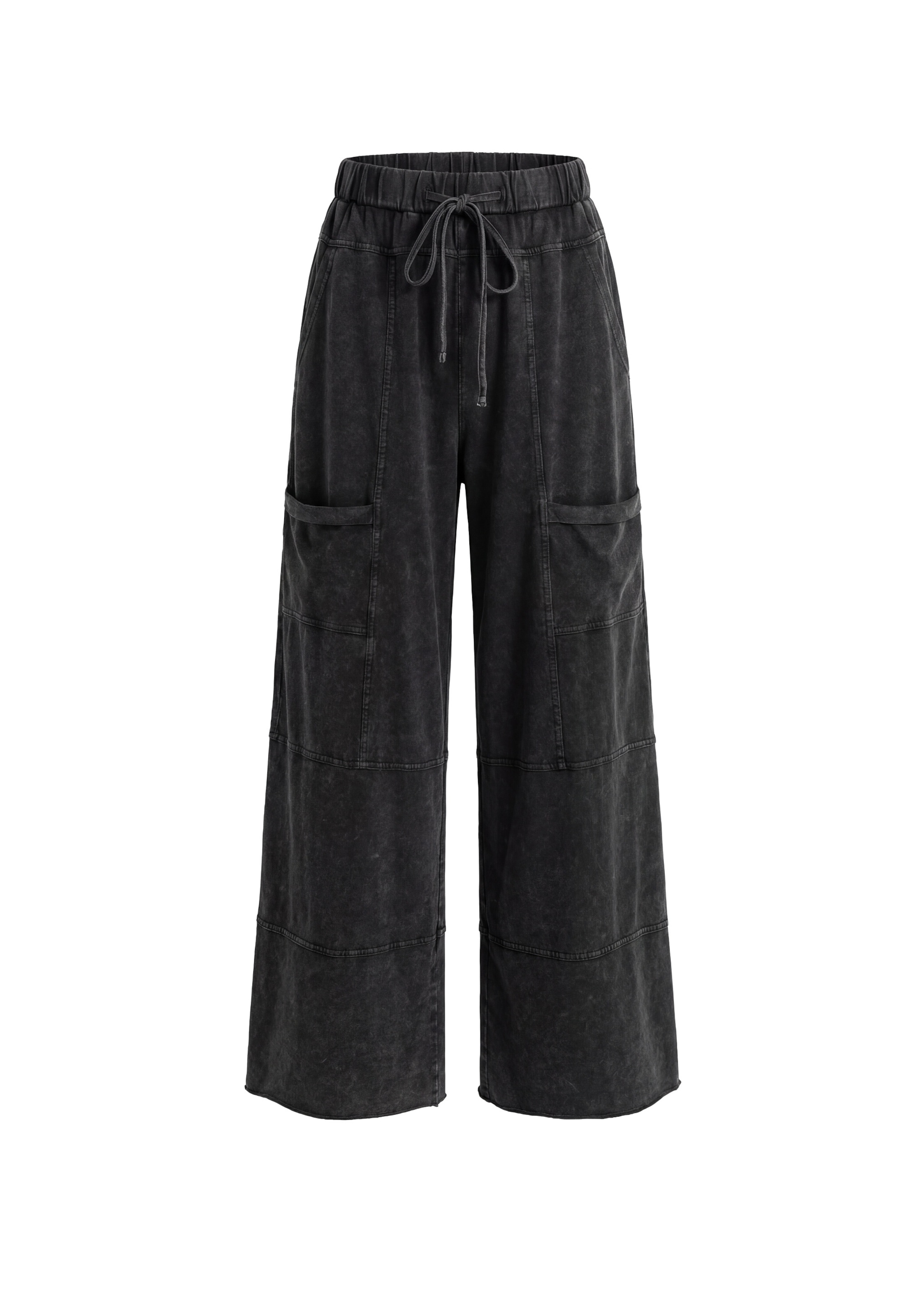 MYMO - regular Pantalón en negro: frente