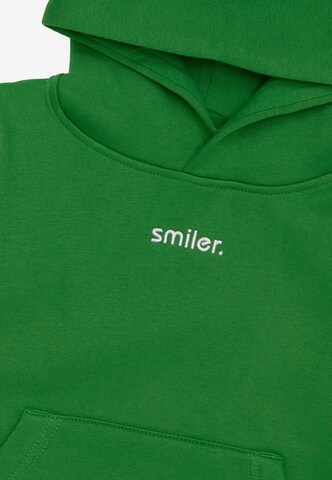 smiler. Sweatshirt in Grün