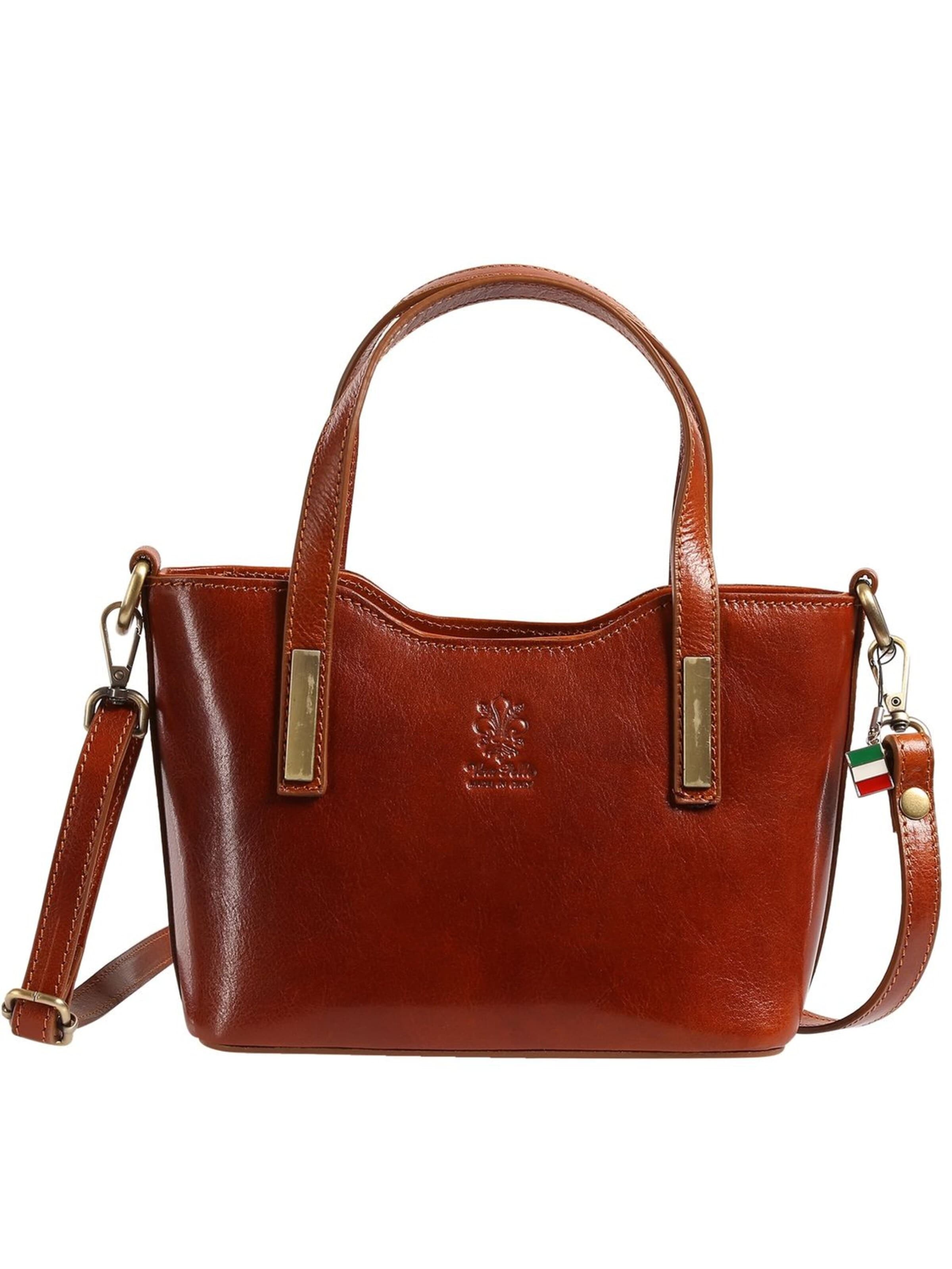 Borsa a mano di Florence in marrone: frontale