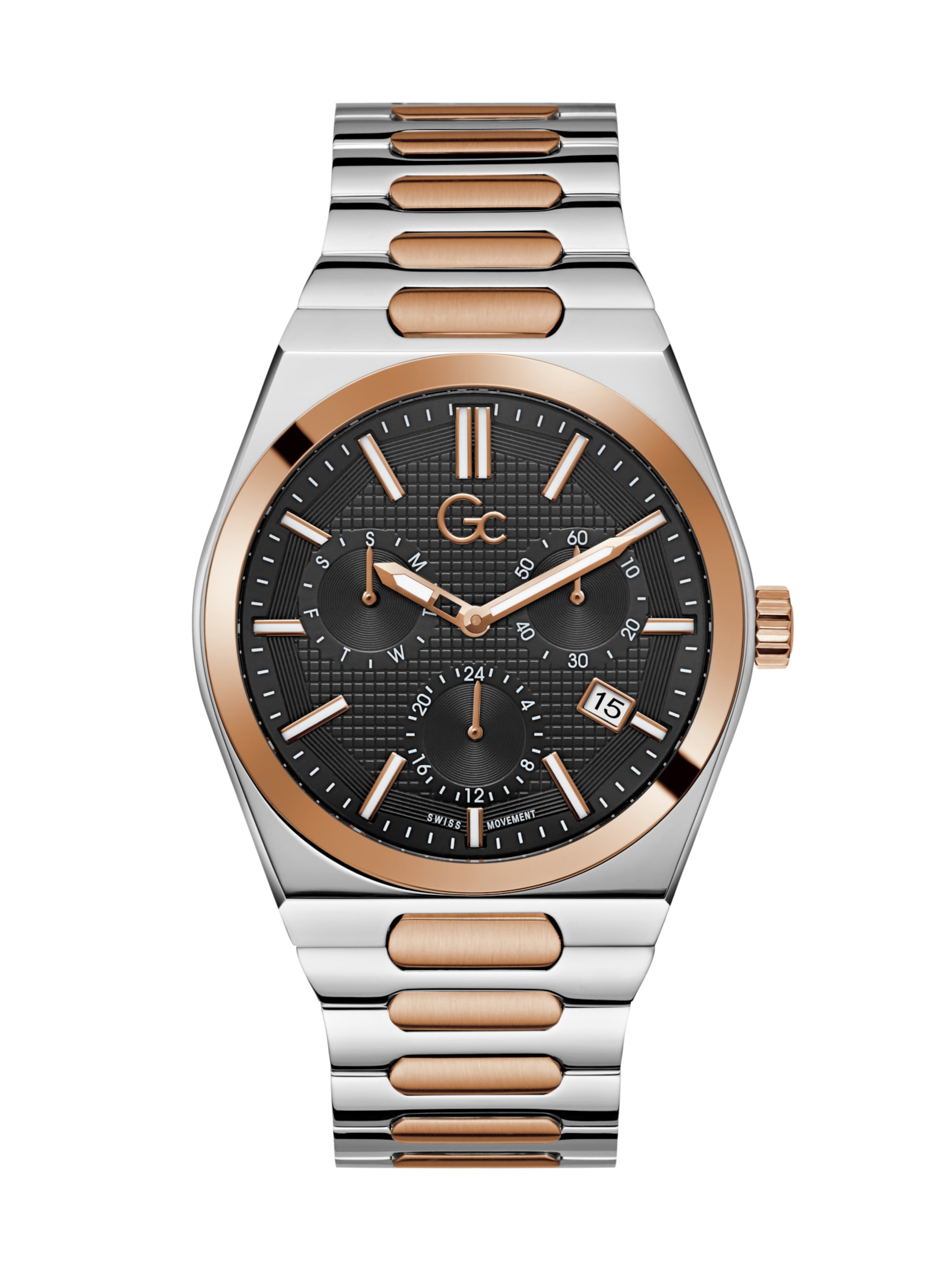 Gc Analog Watch 'Prodigy' in Silver: front