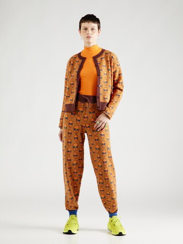 Cardigan Helmstedt en marron