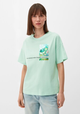 s.Oliver Shirt in Groen: voorkant