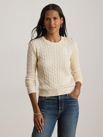 Lauren Ralph Lauren Pullover in Beige: Vorderseite