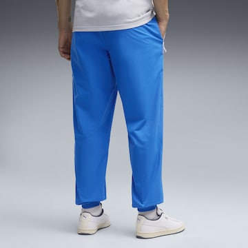 PUMA Tapered Sportbroek 'Olympique de Marseille Pumatech' in Blauw