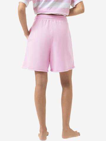 Mey Pyjamabroek 'Mellow Cotton' in Roze