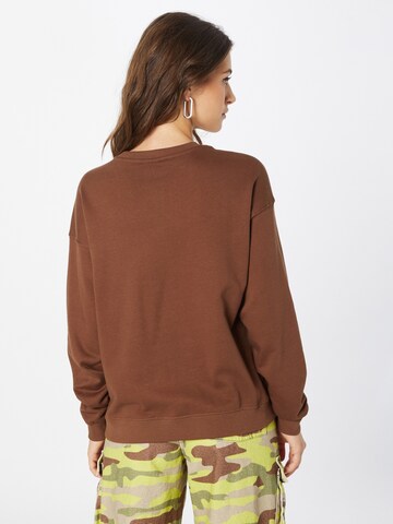 VERO MODA Sweatshirt in Braun