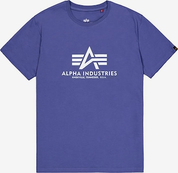 ALPHA INDUSTRIES Paita värissä lila: etupuoli