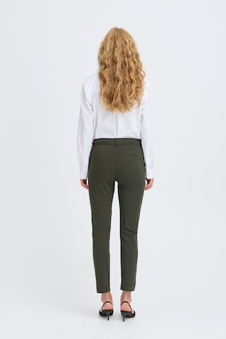 b.young Slim fit Trousers ' Dixi ' in Green