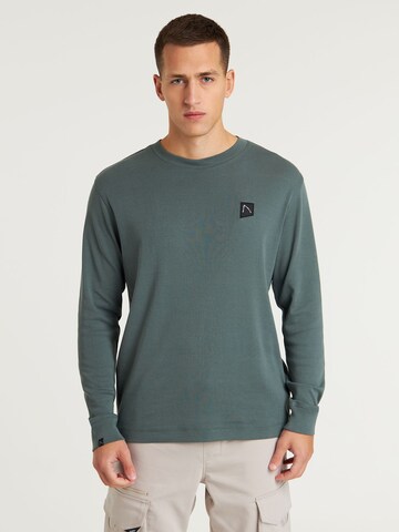 T-Shirt 'Hely' CHASIN' en vert : devant